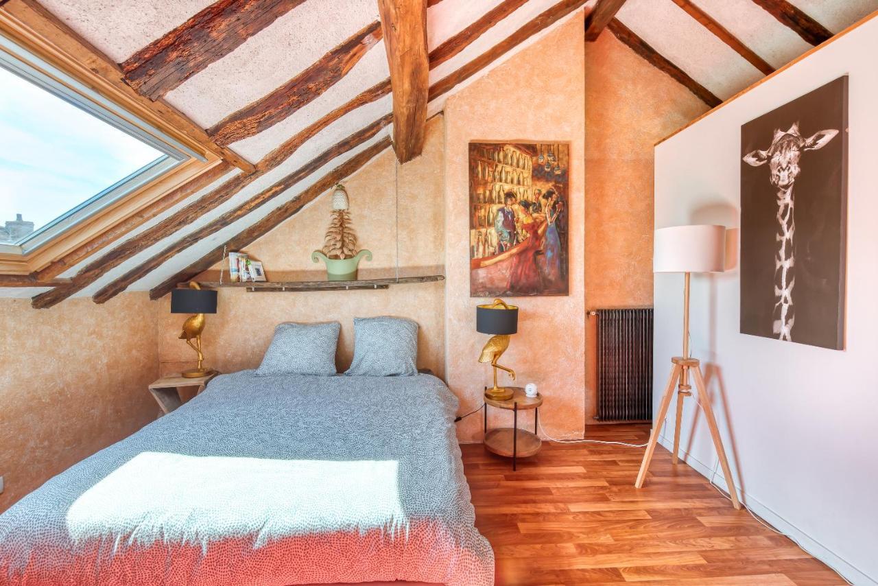 Appartamento Sous Les Toits Vue Loire Bouchemaine Esterno foto